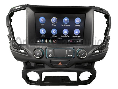 Blemished 2019 - 2021 GMC Terrain OEM Climate Control Radio Display Screen