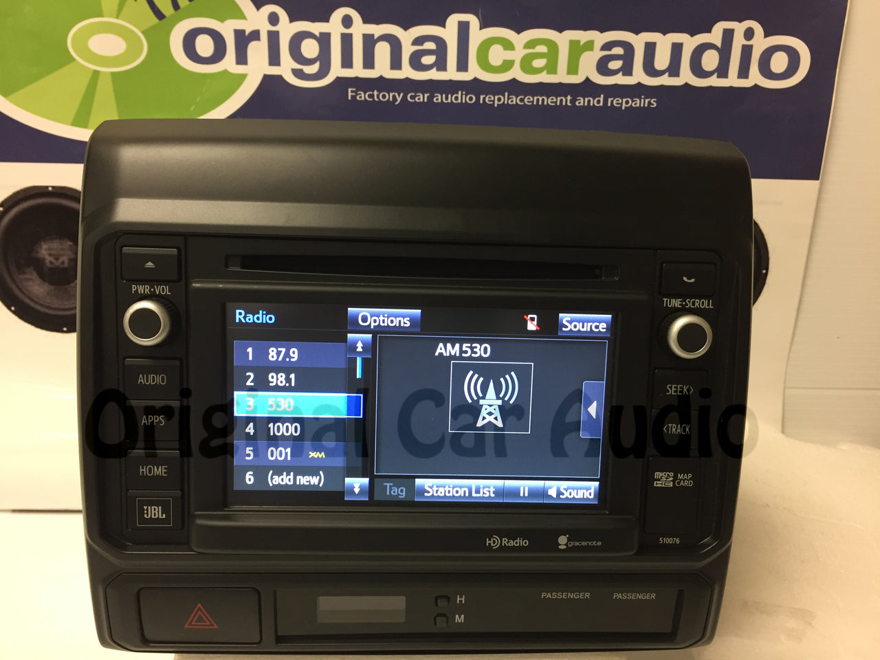 2014 2015 Toyota Tacoma OEM Entune Navigation GPS JBL Bluetooth Radio AM FM MP3 CD Player