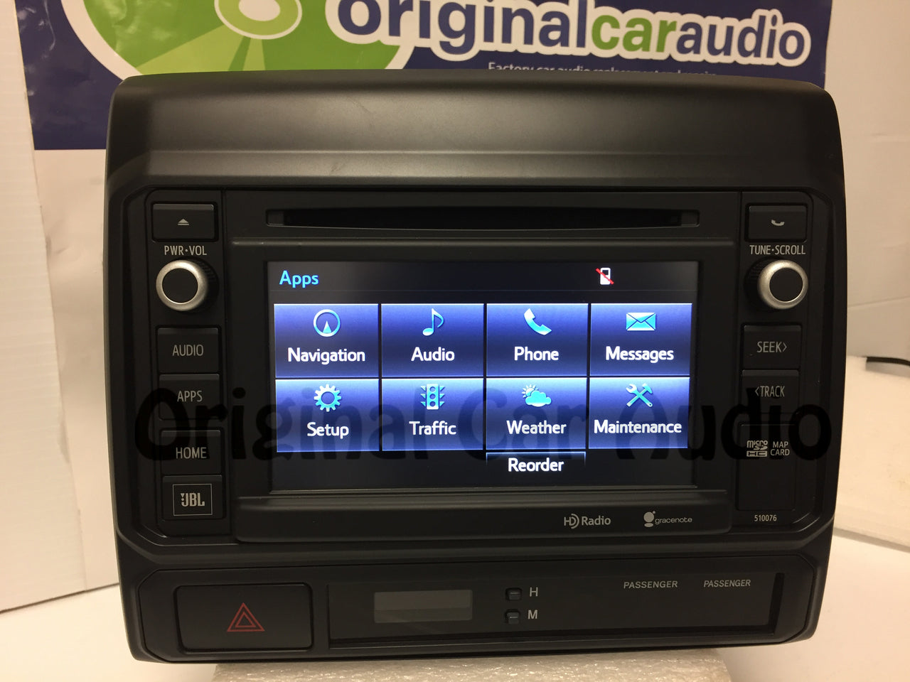 2014 2015 Toyota Tacoma OEM Entune Navigation GPS JBL Bluetooth Radio AM FM MP3 CD Player