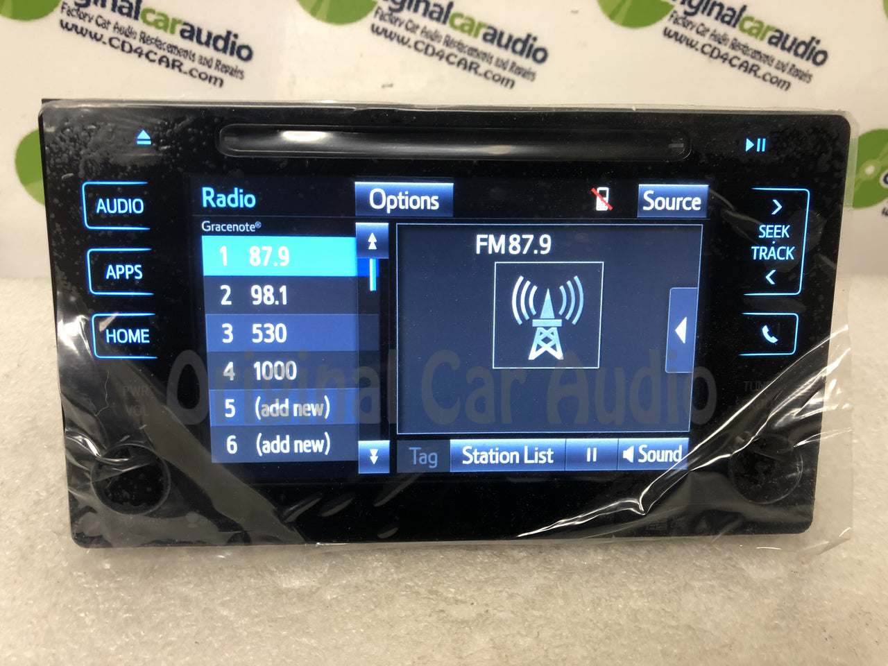 NEW 2016 16 Toyota Tacoma OEM AM FM Navigation Gracenote Non-JBL Radio Receiver