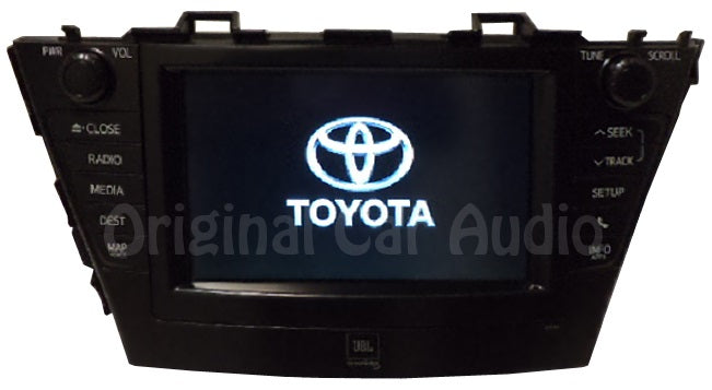 2012-2014 Toyota Prius JBL Radio GreenEdge Navigation E7034 CD Player