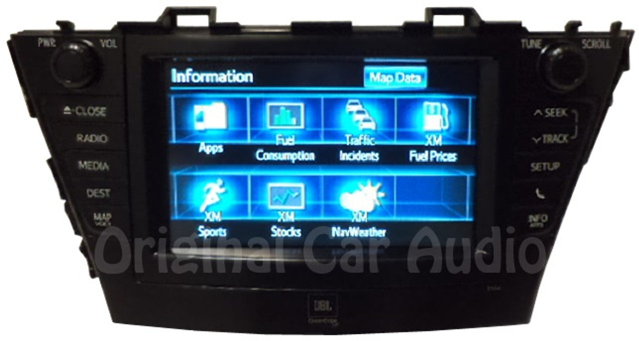 Refurbished 2014 Toyota Prius Radio JBL Stereo GreenEdge Navigation E7034 USB CD Player OEM