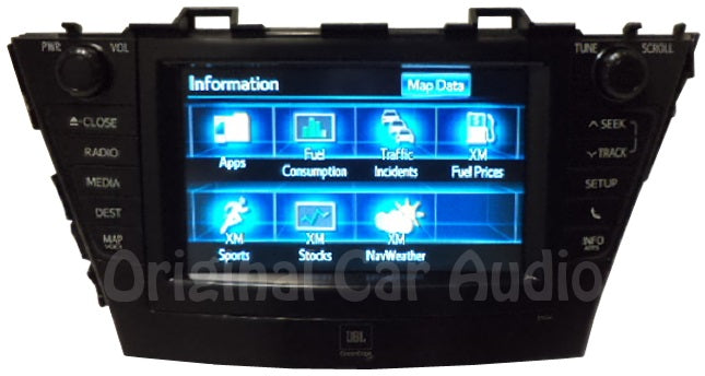 2012-2014 Toyota Prius JBL Radio GreenEdge Navigation E7034 CD Player
