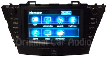 2012-2014 Toyota Prius JBL Radio GreenEdge Navigation E7034 CD Player
