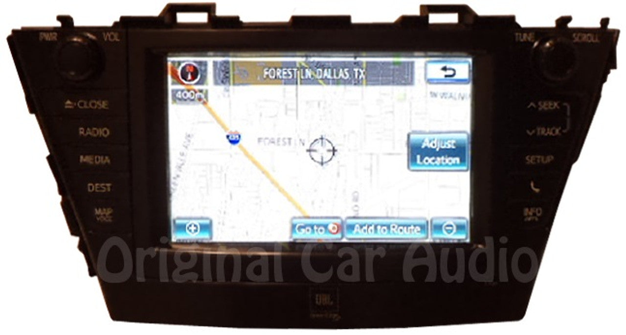 Refurbished 2014 Toyota Prius Radio JBL Stereo GreenEdge Navigation E7034 USB CD Player OEM
