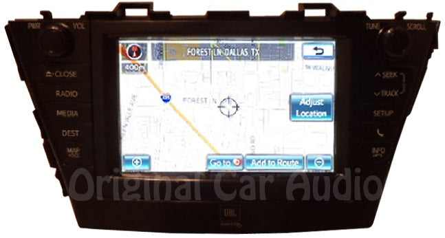 2012-2014 Toyota Prius JBL Radio GreenEdge Navigation E7034 CD Player