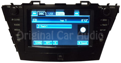 2012-2014 Toyota Prius JBL Radio GreenEdge Navigation E7034 CD Player