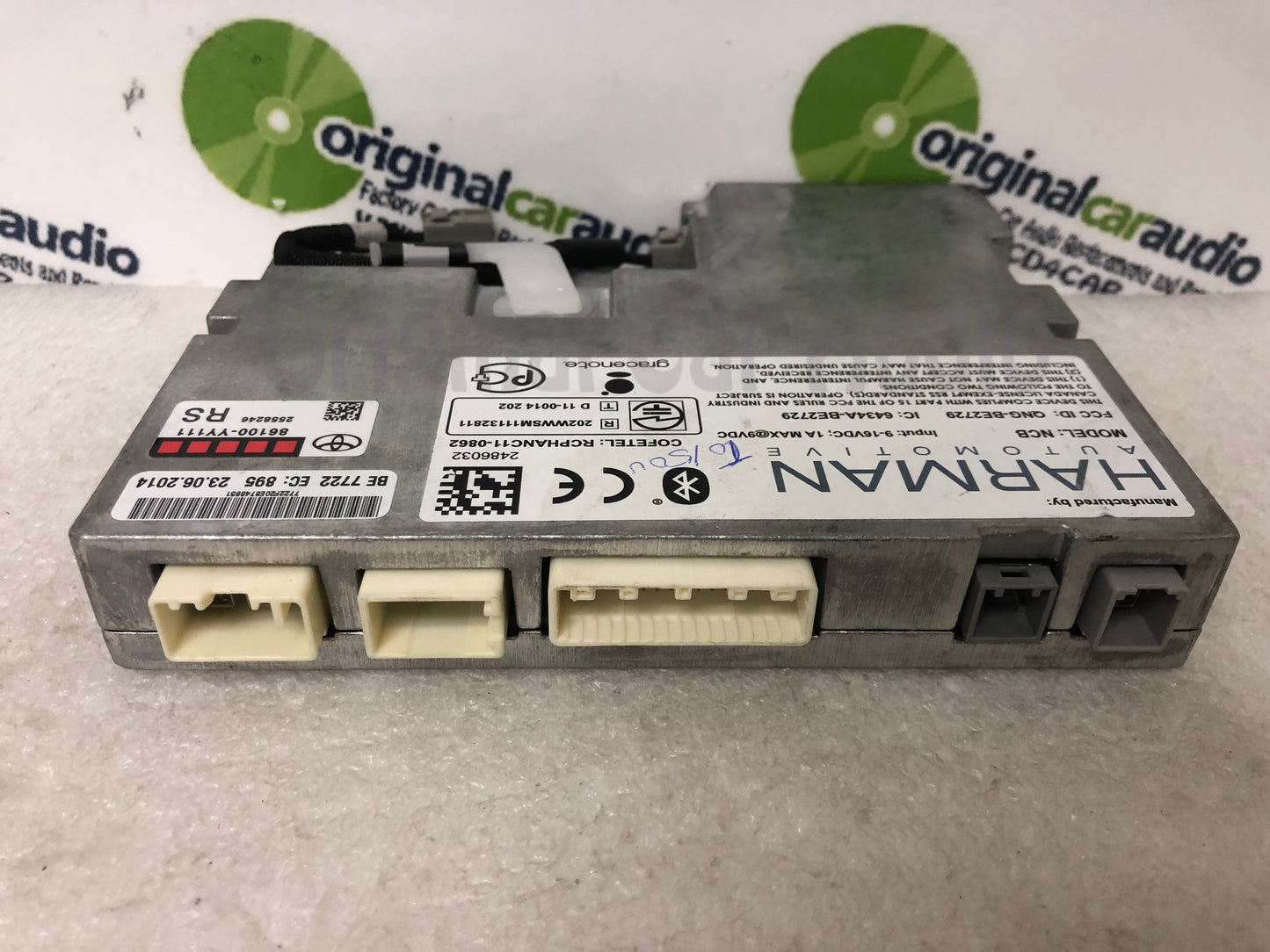 2015 - 2018 Toyota Camry Sienna Tacoma OEM Gracenote Entune Radio Extension Box