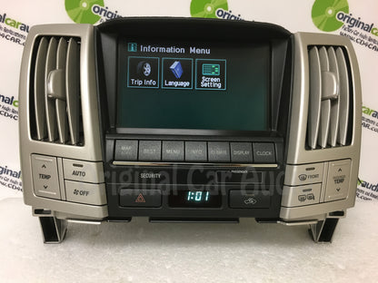 2005 Lexus RX330 OEM Navigation Information Touch Screen Display Screen