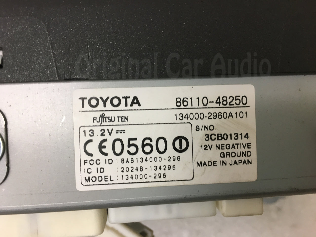 Refurbished 2005 Lexus RX330 OEM Navigation Information Touch Screen Display Screen