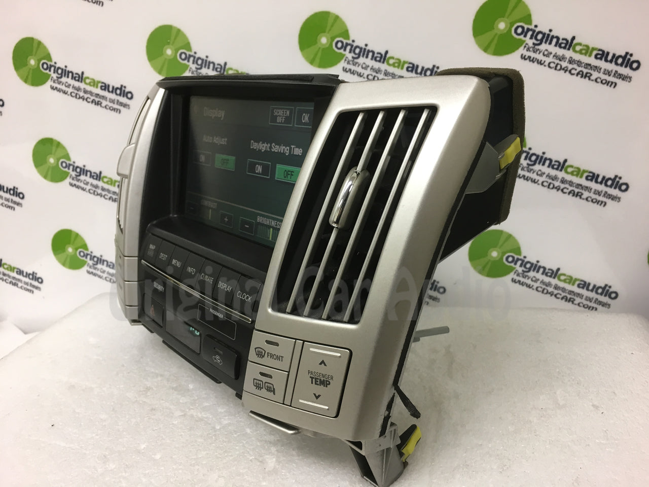 Refurbished 2005 Lexus RX330 OEM Navigation Information Touch Screen Display Screen