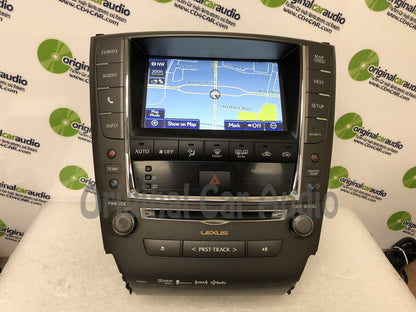 2012 - 2013 Lexus IS250 IS350 OEM Touch Screen Navigation Climate Information Display Monitor and Radio P10362