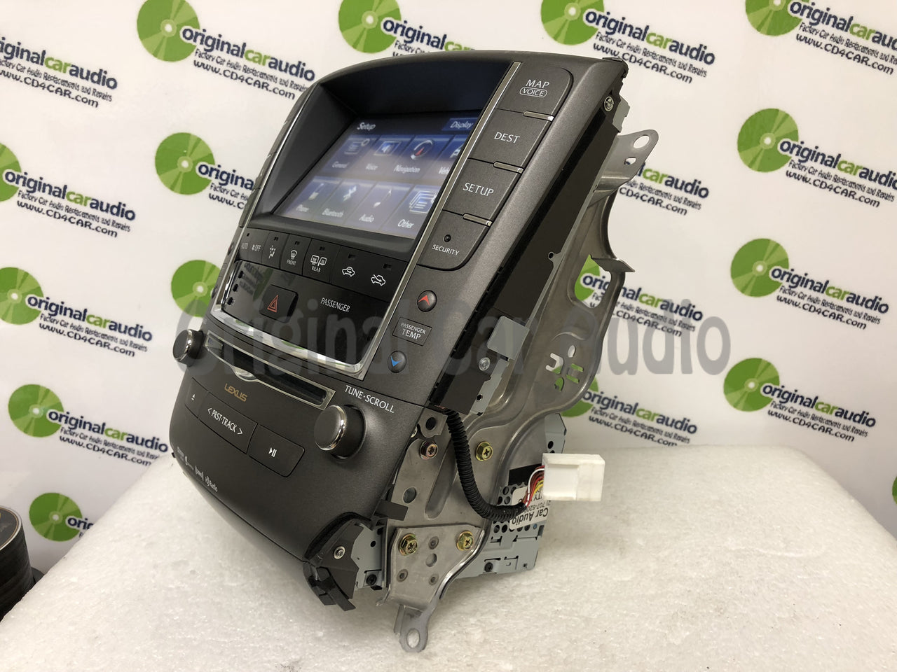 2012 - 2013 Lexus IS250 IS350 OEM Touch Screen Navigation Climate Information Display Monitor and Radio P10362
