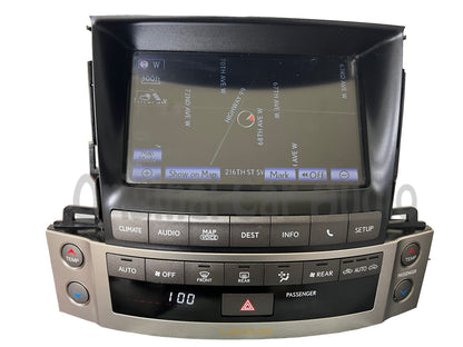 Refurbished 2012 - 2015 Lexus LX570 OEM Touch Screen Navigation Multi Information Display Monitor