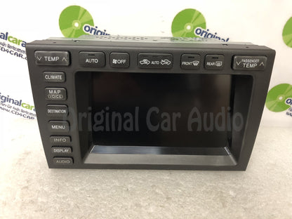 2003 - 2005 Lexus GS300 GS430 OEM Navigation Information Climate Control Display Monitor