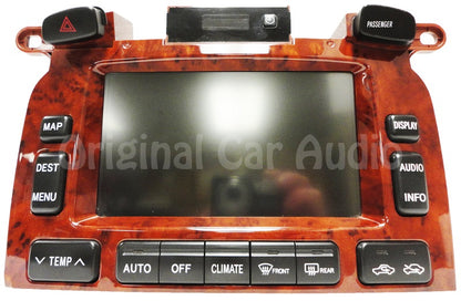 2004 - 2007 Toyota Highlander OEM Navigation GPS Display Screen Monitor
