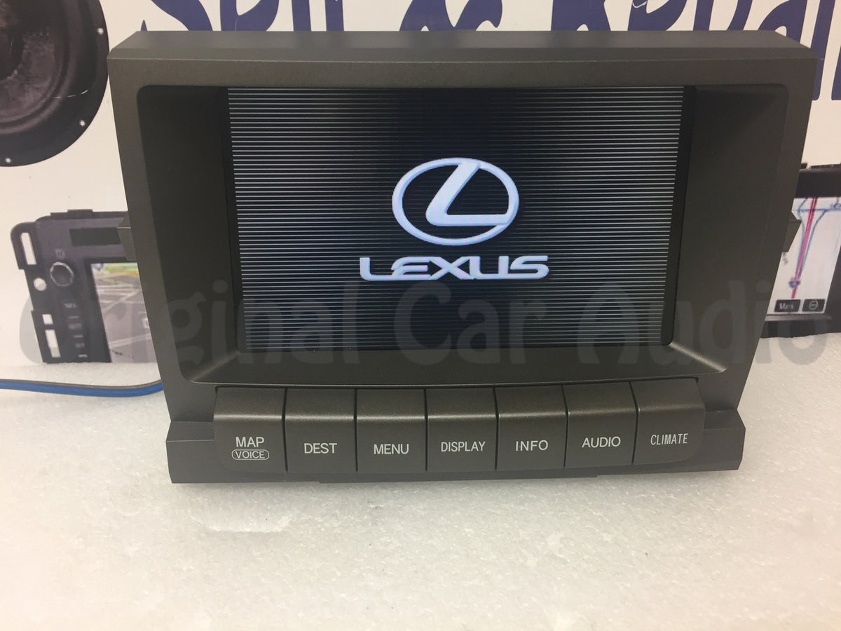 New Screen 2005 2006 Lexus GX470 OEM Navigation Radio Climate Control LCD Display Screen