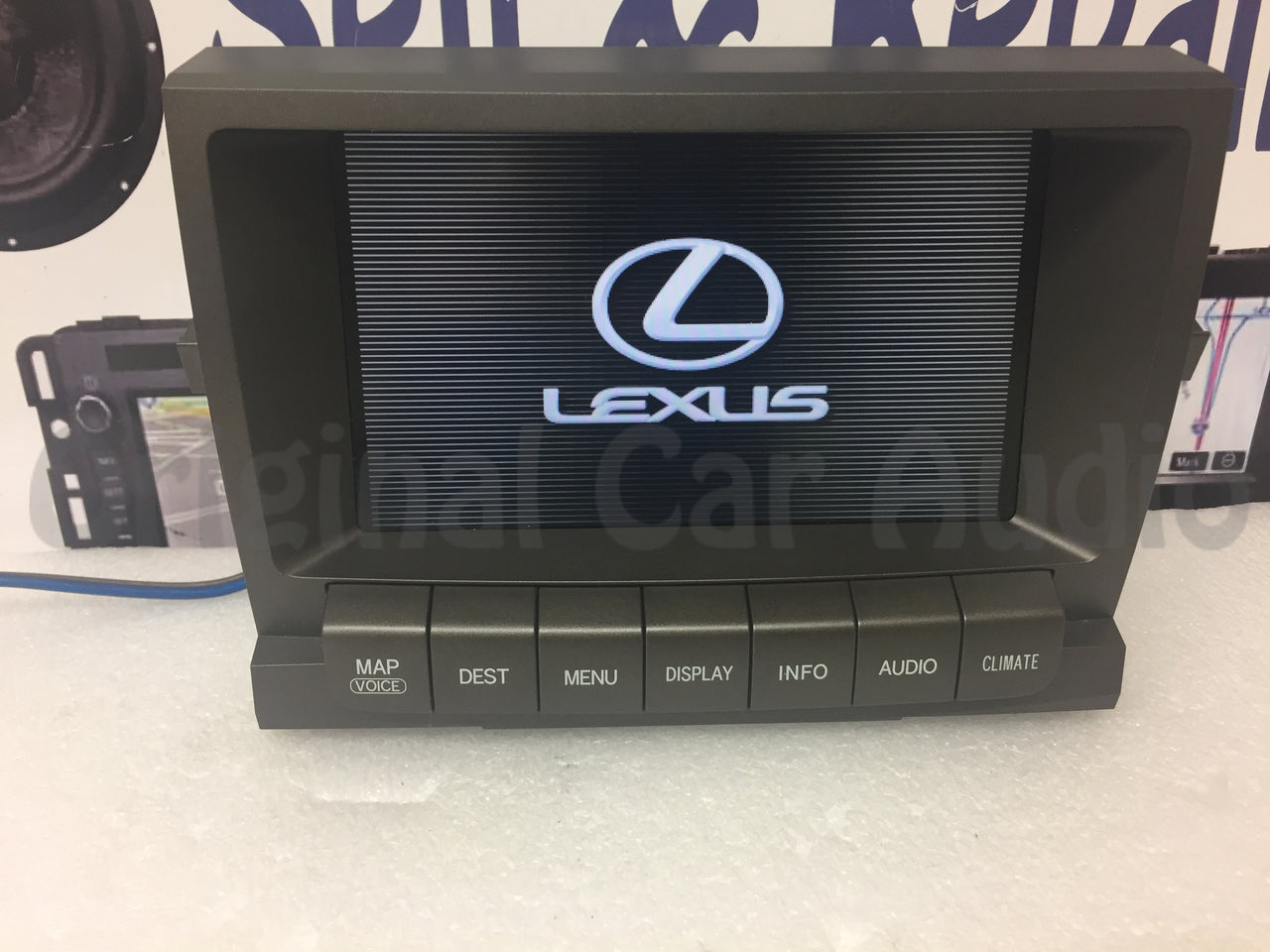 2005 2006 Lexus GX470 OEM Navigation Radio Climate Control LCD Display Screen