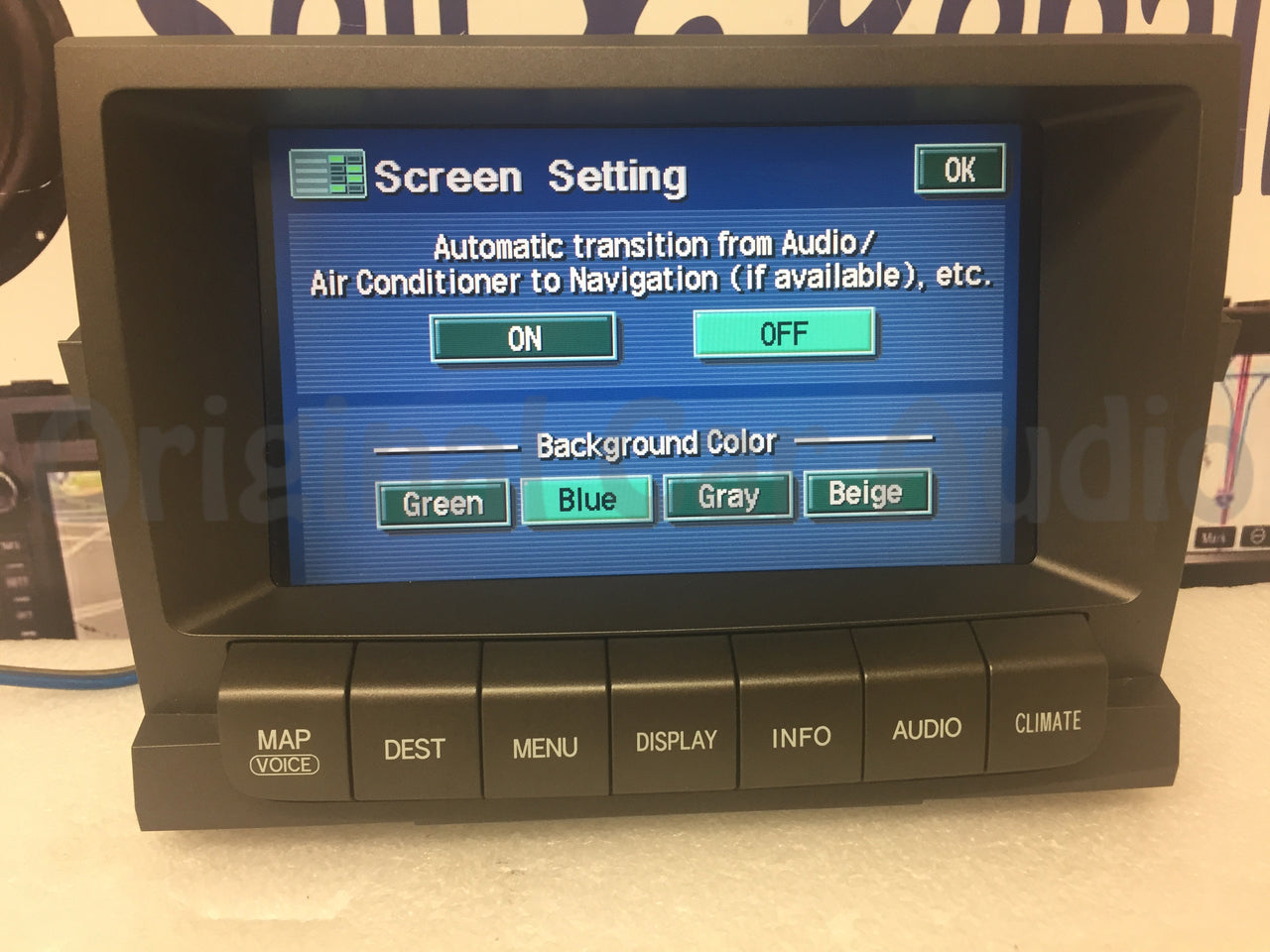 2003 2004 lexus gx470 Navigation lcd display screen 86111-60120