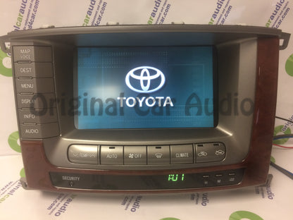 REPAIR 2004 2005 2006 2007 Toyota Land Cruiser OEM Pioneer Navigation Display Screen