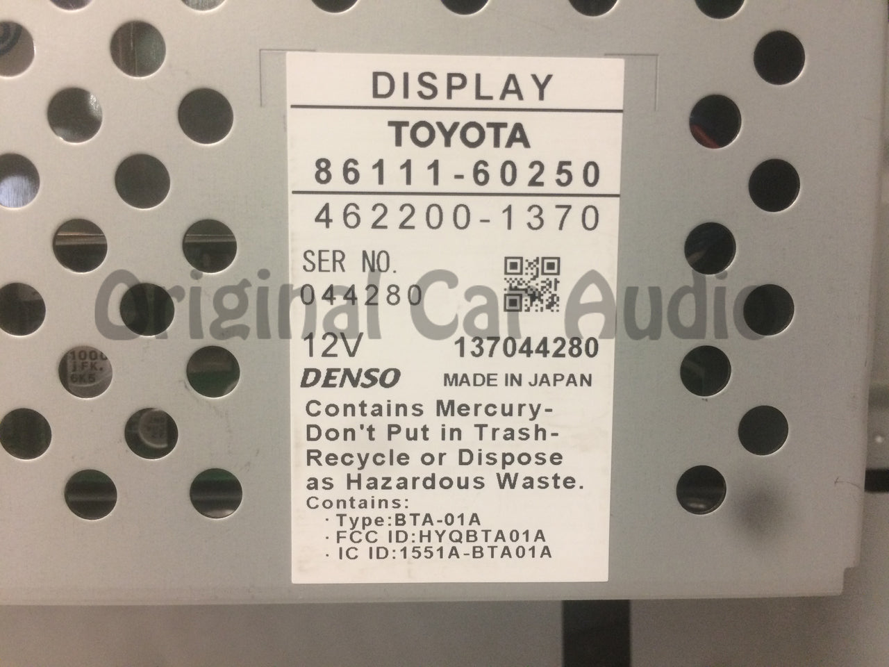 REPAIR 2004 2005 2006 2007 Toyota Land Cruiser OEM Pioneer Navigation Display Screen