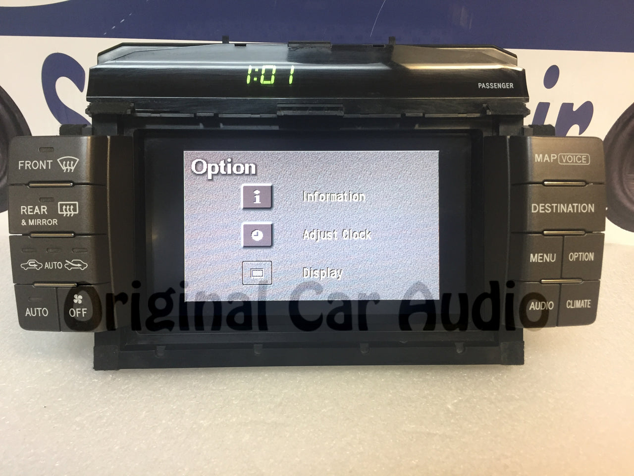 LEXUS LS430 Navigation GPS System LCD Display Screen Monitor OEM 86111-50110, 86111-50150, 86111-50151 2002 2003 2004