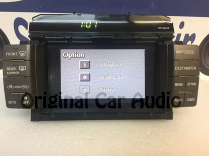 LEXUS LS430 Navigation GPS System LCD Display Screen Monitor OEM 86111-50110, 86111-50150, 86111-50151 2002 2003 2004