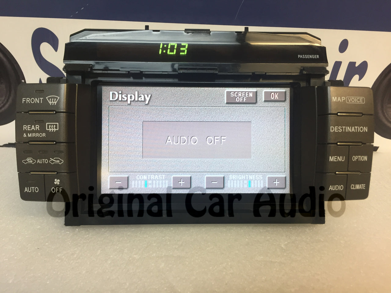 LEXUS LS430 Navigation GPS System LCD Display Screen Monitor OEM 86111-50110, 86111-50150, 86111-50151 2002 2003 2004