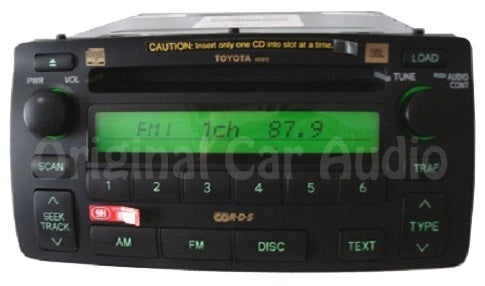 New Toyota Corolla JBL radio 6 CD disc player changer A51815