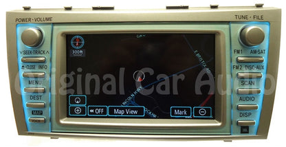Toyota navigation radio stereo JBL display touch screen E7012