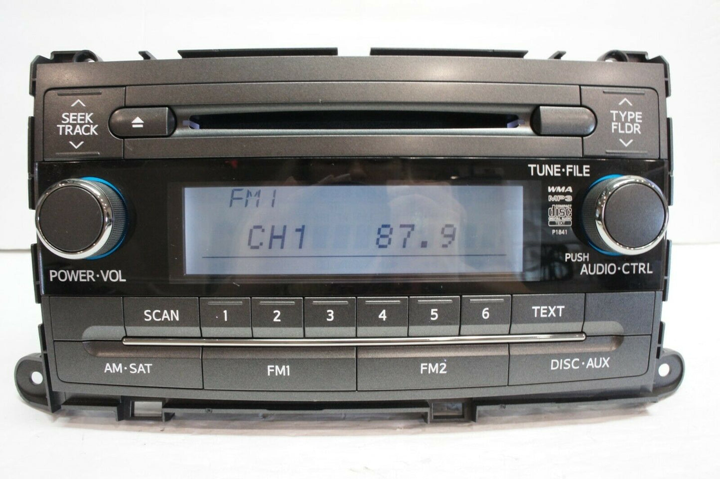 2011-2014 Toyota Sienna AM FM CD WMA Mp3 Radio Receiver 86120-08230 OEM