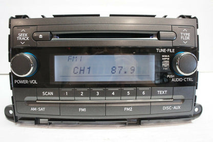 2011-2014 Toyota Sienna AM FM CD WMA Mp3 Radio Receiver 86120-08230 OEM