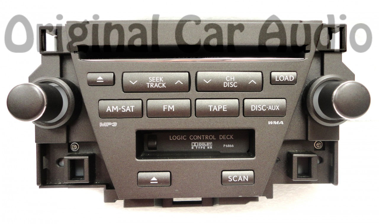 LEXUS ES350 Radio Repair Service P1505, P1807, P1808, P2511, P2814, P2815, P6866, P7858 2007 2008 2009