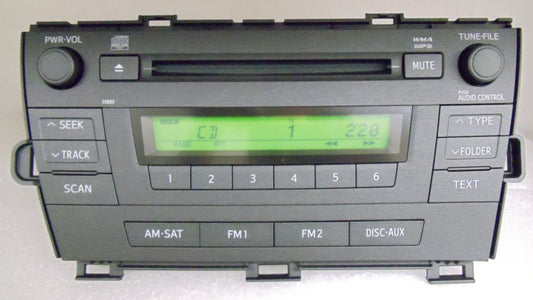 TOYOTA Prius CD SAT MP3 FM/AM RADIO 2010-2011