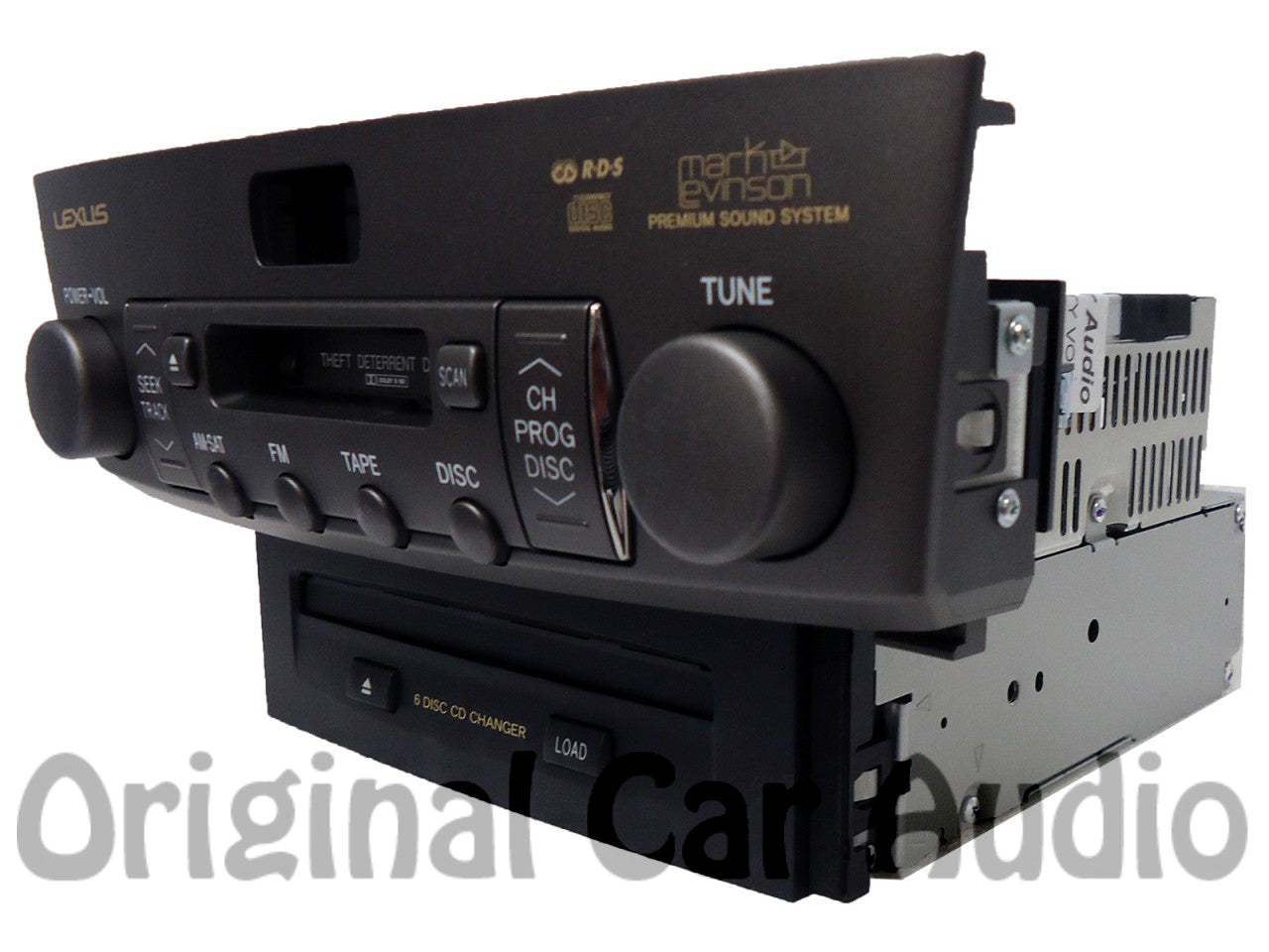 REPAIR 04 05 06 Lexus LS430 LS 430 6 Disc CD Changer Player FIX P6835 8612050B90