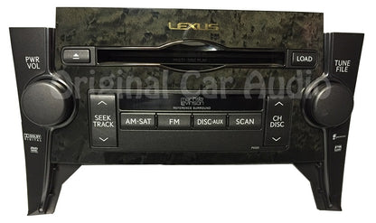 2007 - 2009 Lexus LS460 Mark Levinson radio 6 disc CD changer gray trim
