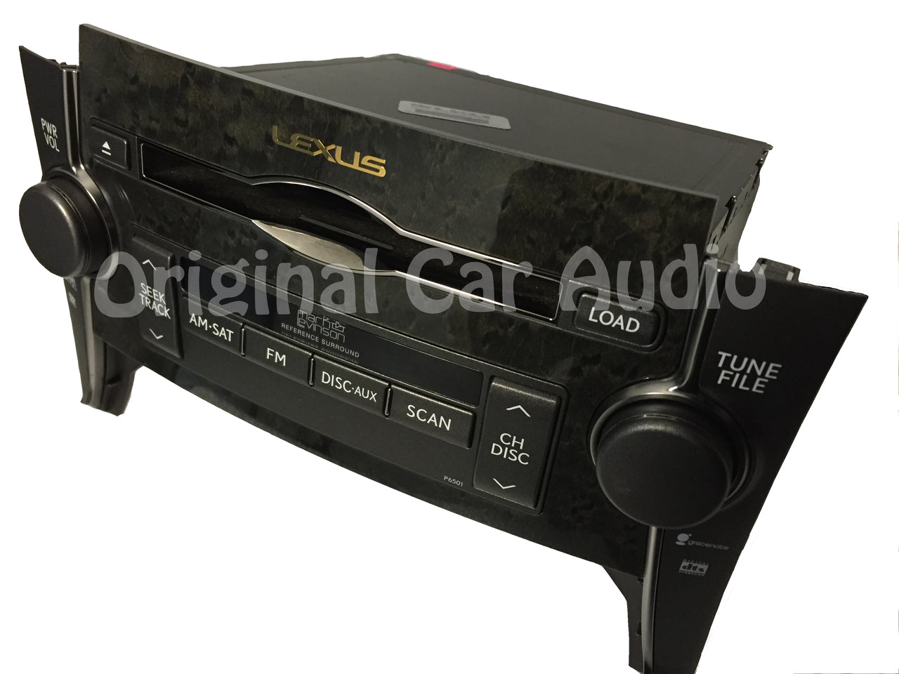 2007 - 2009 Lexus LS460 Mark Levinson radio 6 disc CD changer gray trim