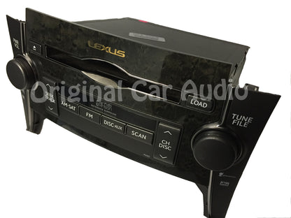 2007 - 2009 Lexus LS460 Mark Levinson radio 6 disc CD changer gray trim
