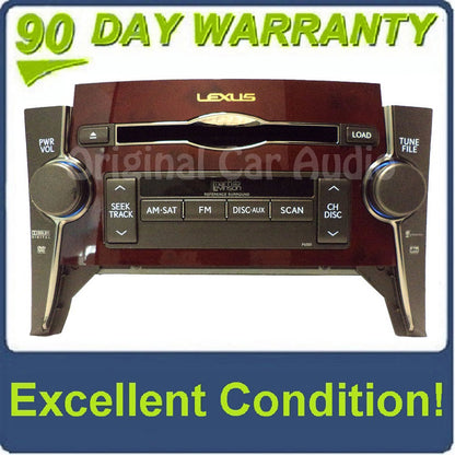 2008 - 2009 Lexus LS460 Mark Levinson radio 6 disc changer CD player OEM
