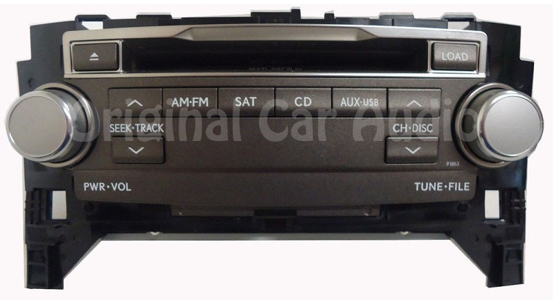2010 - 2012 Lexus LS460 stereo radio 6 disc changer Mp3 CD player aux