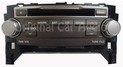 2010 - 2012 Lexus LS460 stereo radio 6 disc changer Mp3 CD player aux