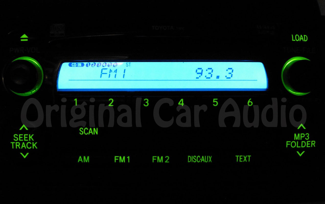 Toyota Sienna Radio Receiver MP3 6 Disc CD Changer OEM