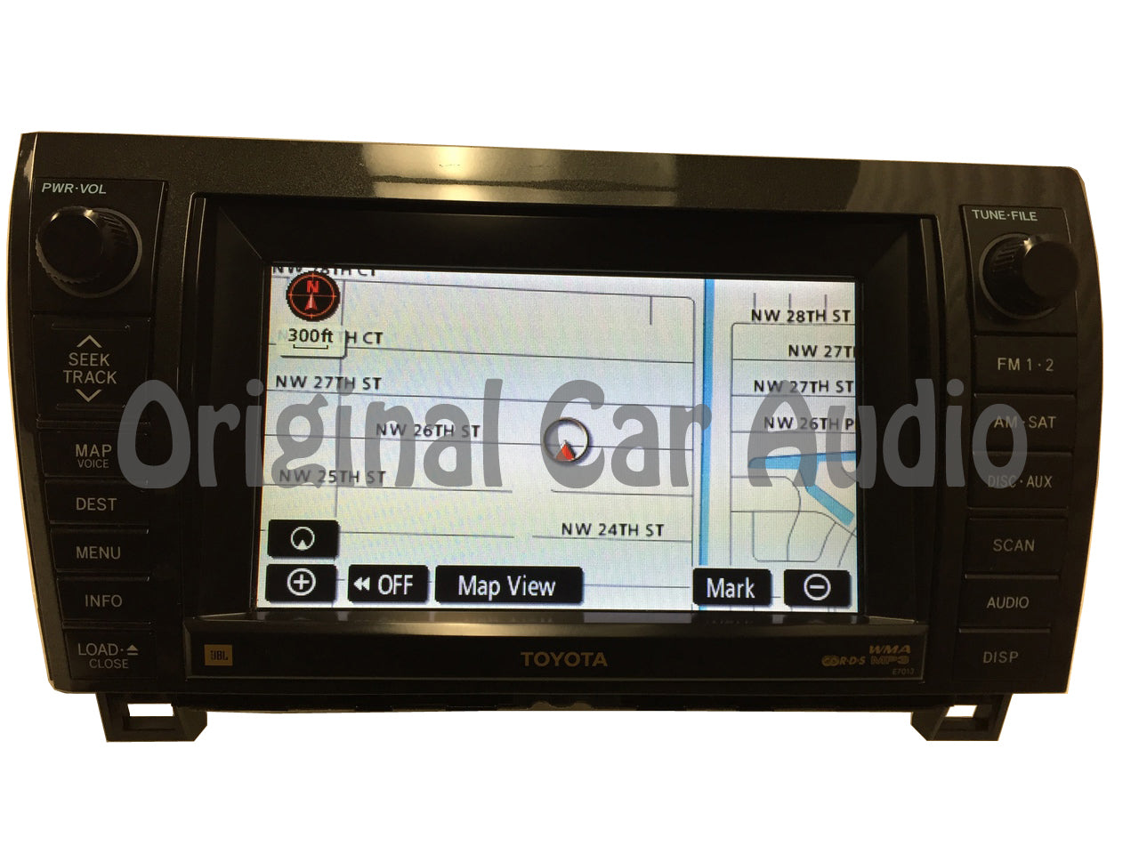 2007 - 2009 Toyota Sequoia Tundra JBL Navigation Radio CD Player OEM