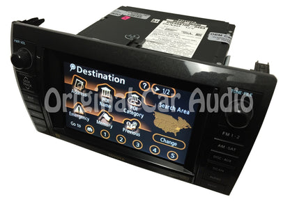 2007 -2009 Toyota Sequoia Tundra OEM JBL Navigation Radio CD Player E7013 Blemished