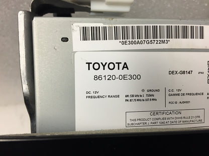 Refurbished 2010 - 2011 Lexus RX350 RX450H Radio 6 Disc CD Changer AUX Stereo USB Receiver OEM AP1884