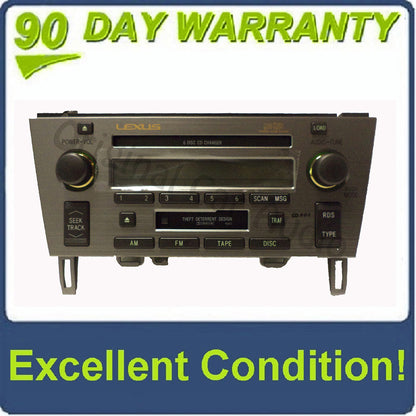 2002 - 2005 Lexus SC430 Mark Levinson radio 6 CD player P6813 OEM