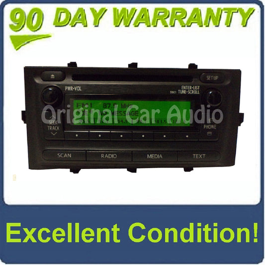 2012-2014 Toyota Prius C CD player AM FM radio OEM 518C1