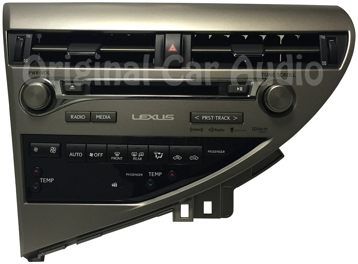 2013 - 2015 Lexus HD Radio Navigation CD Player Gracenote XM Climate