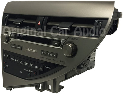 2013 - 2015 Lexus HD Radio Navigation CD Player Gracenote XM Climate