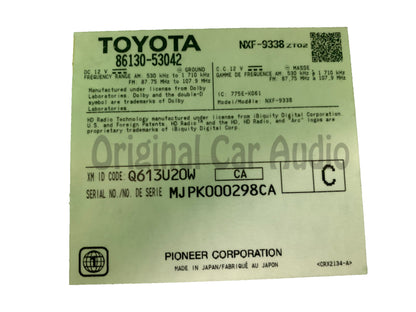Refurbished 2014 - 2015 Lexus IS300 IS350 OEM Mark Levinson OEM Multi Media Navigation Radio Receiver CANADA